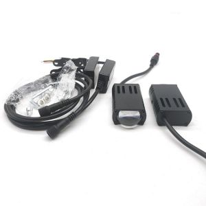V8 Grille Light 80W Mini Driving Light High Brightness Hi/Lo Car Headlight Auxiliary Light MDL