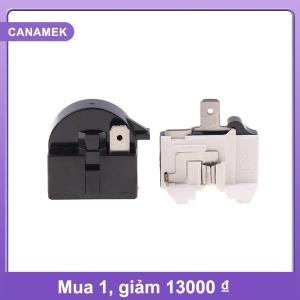 【CANAMEK】 2 cái QP2-4.7 PTC khởi động tiếp sức 1 pin tủ lạnh khởi động tiếp sức và 6750c-0005p tủ lạnh quá tải bảo vệ