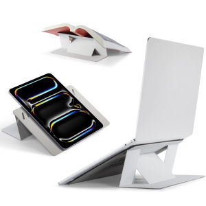 MOFT Invisible Stand Foldable Laptop Stand Adjustable Non-adhesive design - One Piece for Tablets and Laptops