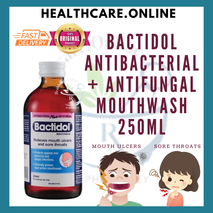 [Healthcare.Online Pharmacy] Bactidol Antibacterial & Antifungal Sore ...