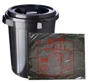 [10pcs]  HDPE Large Garbage Bag (L) - Large Garbage Bag [10 Keping] / Beg Sampah