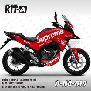 Decal Honda CB150X MOTIF SUPREME D-N4-019