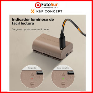 K&F Concept for Canon LP-E6NH lion battery Canon EOS R7 R5 EOS 90D camera battery