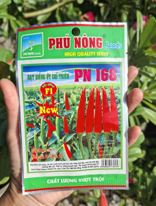 [TRUNG THIEN THINH] Hạt Giống Ớt Chỉ Thiên PN 168 Phú Nông Gói 100mg