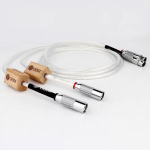 【In Stock】Nordost Odin XLR Reference Interconnects Audio Cable With Carbon Fiber XLR Balanced Male Female Hifi Cable HIFI Audio Power Cord CD DVD Player Speaker Audiophile Power Cable Cord Wire
