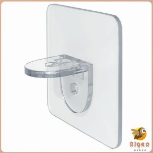 Digeo Shelf Support Right Angle Plastic Partition Clapboard Cabinet Hanger Layered Corner Bracket