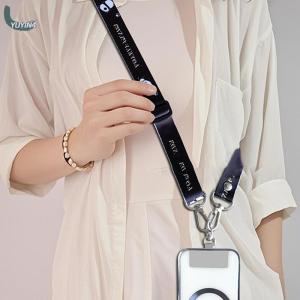 YUYIN4 Gấu dài Điện thoại dây có thể điều chỉnh Crossbody dây đeo điện thoại dây đeo cổ chống mất treo dây với Gasket clip cho iPhone Xiaomi