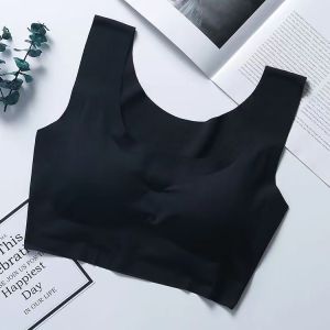KLA เสื้อชั้นใน ผู้หญิง B024 สปอร์ตบรา แบบสวม ผ้านิ่ม สายยืด ใส่สบาย ชุดชั้นในหญิง ไร้ขอบ ไร้โครง ไร้รอยต่อ