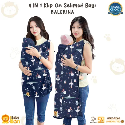 BABYLEON Selimut Bayi 0-3Th Selimut Hoodie Klip Baby Blanket On The Go Baby Blanket Hoodie BS-336 Selimut Penutup Stroller Selimut On The Go Cover Asi Ibu Menyusui Selimut Stroller Selimut Karakter Selimut Double Fleece Handuk Bayi Bedong Bayi