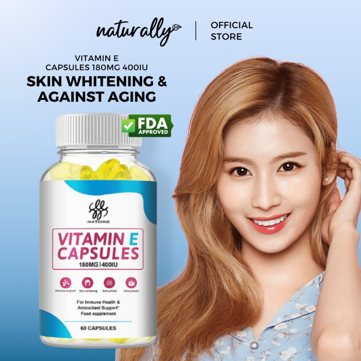 Vitamin E Capsule Antiaging improve immunity protect bone and tooth