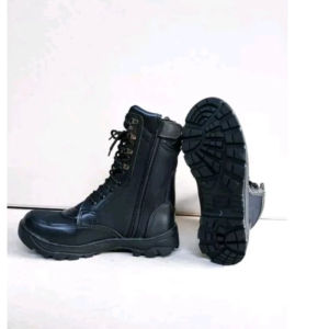 Cuero Sepatu PDL Model Weba Resleting Samping Terlaris Sepatu PDL TNI POLRI SECURITY Terbaru Terlaris