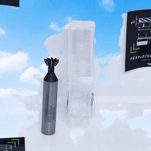 endmill dovetail 10mm 60 derajat end Mill ekor burung slot groove