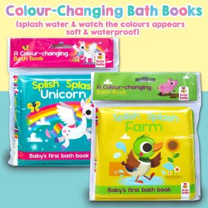 Farm / Unicorn Splish Splash A Colour-Changing Bath Book