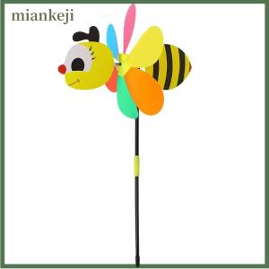 miankeji Bán con quay gió cối xay gió hình ong động vật lớn 3D đồ trang trí sân vườn