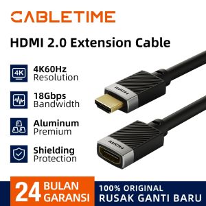 CABLETIME Kabel Extension Perpanjangan HDMI Male to Female