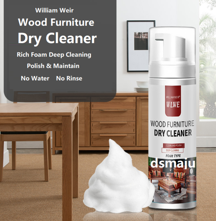 WLWE Wood Cleaner Stain Remover Menghilangkan Kotoran Kayu Wood