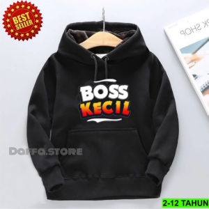 2026 HOT Jaket Hoodie BOSS KECIL Anak Laki Laki Perempuan Terbaru 2023/Jacket Hodie Anak Cewek Cowok Usia