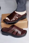 [HCM]Dép Nam Quai Ngang Da Bò Cao Cấp Mã Số TM2( dép chuẩn size )