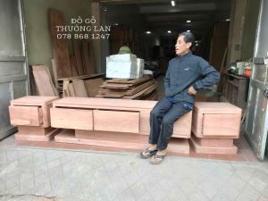 Tủ TIỆN ÍCH gỗ hương kê tivi ĐA ĐẠNG không gian thiết kế tủ