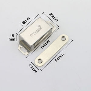 2 ชิ้น แม่เหล็กติดประตู Door magnet แม่เหล็กติดประตู แม่เหล็กติดบานประตู ไม่มีสกรู