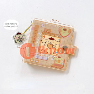 I know 3 Inch Mini Photo Album Binder With Pendant 40 Pockets Photo Storage Cute Sanrio Kuromi Melody Cinnamon Card Holder For KPOP Idol Photocard Collect Book