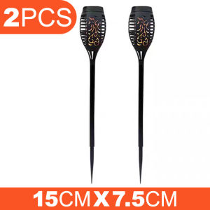 Solar flame lamp waterproof solar light decorative outdoor lighting courtyard terrace landscape decorative light