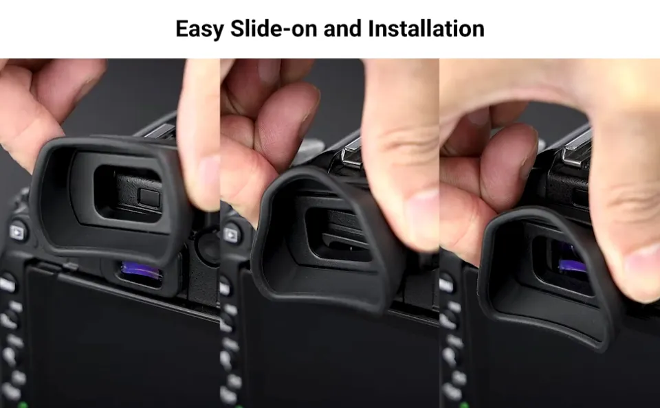 KIWIFOTOS Eyepiece For Nikon D7500 D3500 D750 D7200 D7100 - View #4