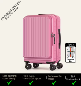 High Quality 2025 Improved Design Front Opening Expandable Travel Luggage. High Quality Super Lightweight & Durable 360 SpinnerWheels