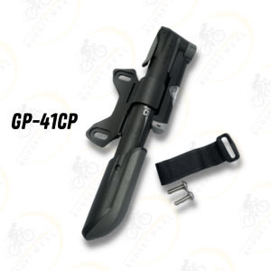Bike Mini Hand Pump GIYO GP-41CP High Pressure Air Pump w/Gauge 80-120psi Reversible Universal FV/AV
