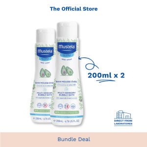[Mustela Bundle Deal] Multi-Sensory Bubble Bath 200ml [Normal Skin] (exp: 2028 & beyond) updated 15/08/25