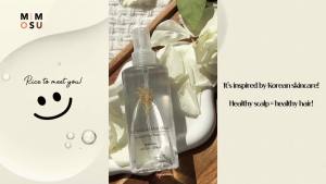 mimosu 97% Rice Water Hair Growth Spray - Fermented Rice Water & Biotin Serum PHA Toner Korean hair care Formula 6.8fl.oz