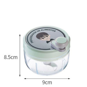 Manual Garlic Chopper 200ml 400ml Meat Grinder Pengisar Bawang Blender Tool Fruit Onion Crusher Kitchen