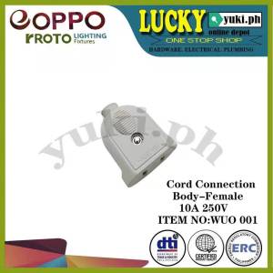 EOPPO Wuo-001 Cord Connection Body Female 10A 250V