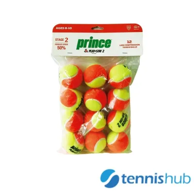 Prince Stage 2 Orange Tennis Balls