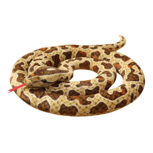 100cm Life Like Snake Plush Dolls With Simulation Pattern Plush Realistic Snake Stuffed Animal For Home Sofa Decoration
