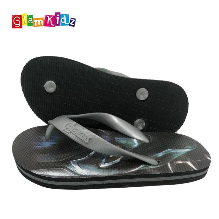 Glamkidz Marvel Avengers Black Panther Mens Kids Slippers