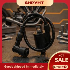 SHPYHT✨ Ignition  for Motorcycle 12V High Voltage Black for ATV Scooter Engine Quick Start Upgrade Solutions