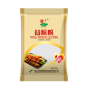 谷朊粉谷元粉Guyuan Flour 500g Gluten Powder Baked Gluten Special Powder High Gluten Baked Bran Powder Household
