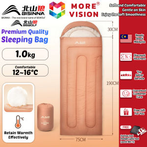 BSWolf High Quality Sleeping Bag Camping Thick Cotton Waterproof Outdoor Hiking Travel Portable Beg