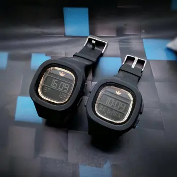 Adidas led watch rubber best sale