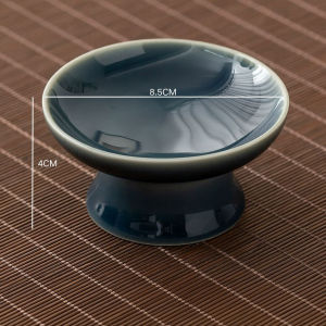 จานขนมเซรามิกทรงสูง พานวางอาหาร ขนาดกะทัดรัด น้ำหนักเบา สินค้าพร้อมส่ง เหมาะสำหรับวางขนม ของหวาน วางขนม ของไหว้ เซรามิกคุณภาพดี สําหรับใส่อาหาร ผลไม้