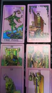 ขายตรงจากโรงงาน ไพ่ทาโรต์ Waite ฟอยล์ทองคำเรืองแสงเลเซอร์แท้ TARO DECK   ผลิตภัณฑ์อิเล็กทรอนิกส์ข้ามพรมแดน