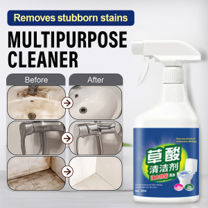 425ML Oxalic Acid Heavy Duty Descaler Cleaner Remover Yellowing Stone Tile Cleaner Bathroom Kitchen Household Cleaner