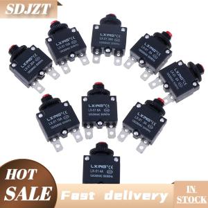 SDJZT Circuit Breaker Overload Protector Switch Fuse 3A 4A 5A 6A 8A 10A 15A 20A 30A