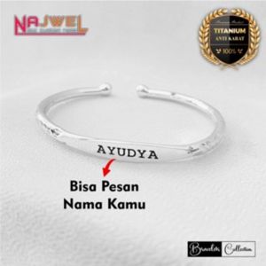 Ayudya Bracelet kids Gelang Nama Bagle Anak Gold Silver Anti Karat Premium aksesoris fashion anak