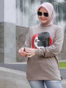 Atasan Kaos Wanita Dewasa Lengan Panjang Forever | Kaos Sepeda | Kaos Senam | Kaos Seragam | Kaos Hijab | Kaos Warna Pastel | kaos panjang Hijab