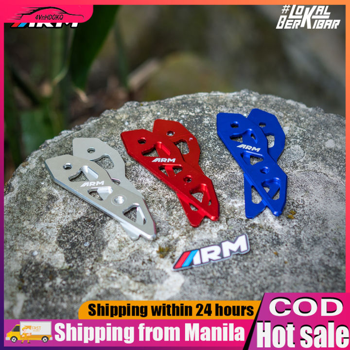 【COD】 Aerox Front Plate Mount Full CNC ARM Brand | Lazada PH