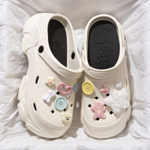 [Free Shipping] WomenS Thick-Soled EVA Versatile Sandals For Outdoor Wear Soft-Soled Non-Slip Beach Shoes Height-Increasing