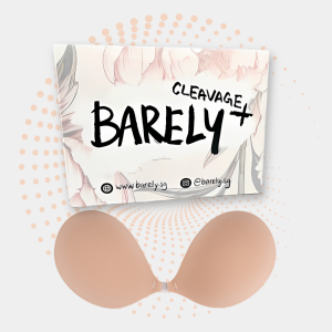 Barely Cleavage+ Lifting Bra – Instant Lift Strapless Invisible Support Reusable Seamless Comfort for all Cup Size!