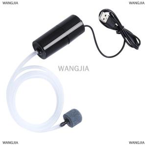 [COD] WANGJIA Aquarium Oxygen Air Pump Fish Tank USB Silent Air Compressor Aerator Portable Mini Small Oxygenator Aquarium Accessories 5V 1W